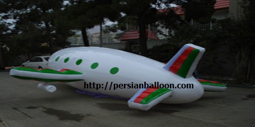 پروژه ساخت بالون ماکت هواپیما - سفارش فرودگاه باکو - کشور آذربایجان